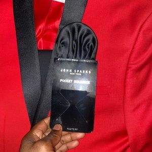 Phillp’s Michael fashion Vinci sports coat solid red